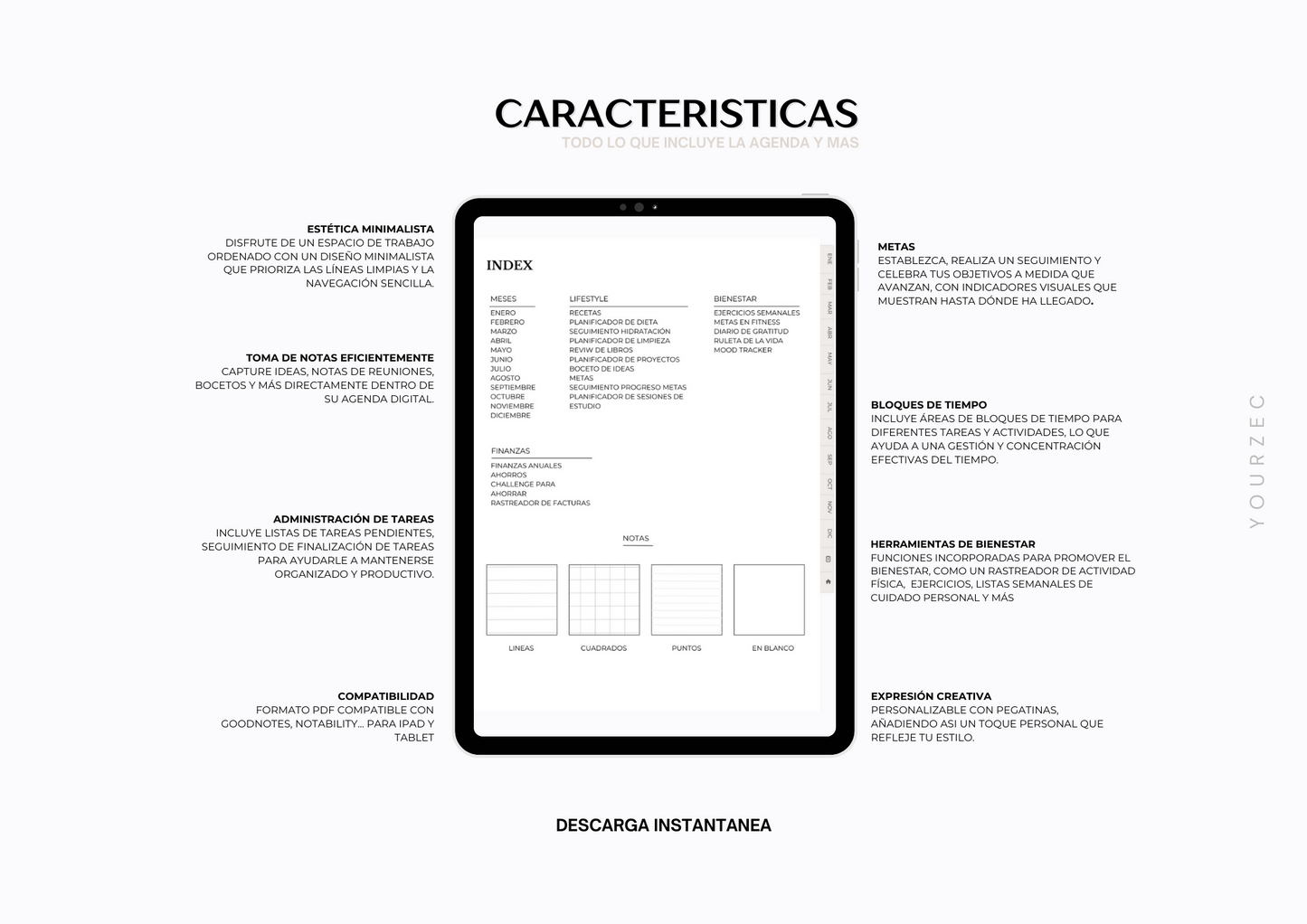 AGENDA DIGITAL SIN FECHAS